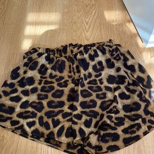 Cheetah shorts from Shein